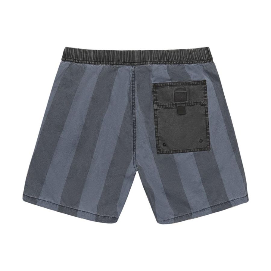 DEUS EX MACHINA ( デウスエクスマキナ ) / 水陸両用 街履きボードショーツ / SANDBAR VERTIGO STRIPE - NAVY BLUE / DMS92362A / メンズ
