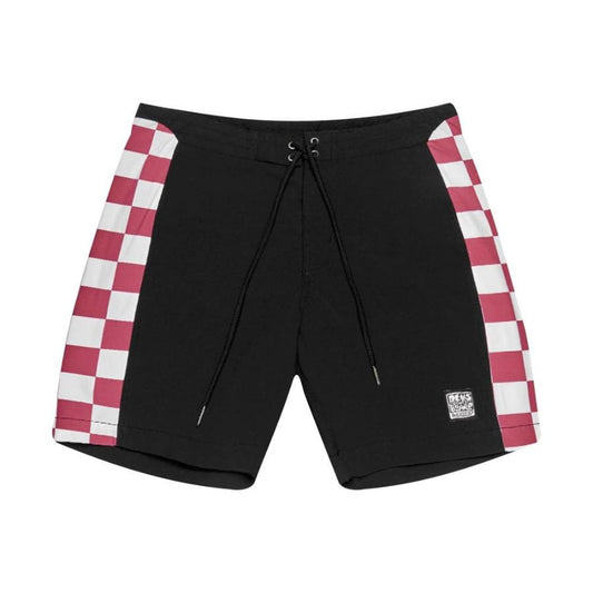 DEUS EX MACHINA ( デウスエクスマキナ ) / 水陸両用 街履きボードショーツ / TUGU GRIDLEY BOARDSHORT - BLACK / DMS92316 / メンズ