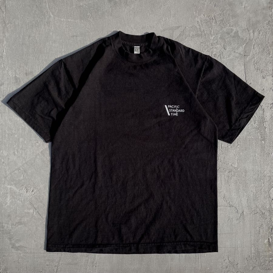 PACIFIC STANDARD TIME  / LOGO SS 2PACK TEE - WHITE & BLACK 2枚組 半袖Tシャツ  カラー組み換え可