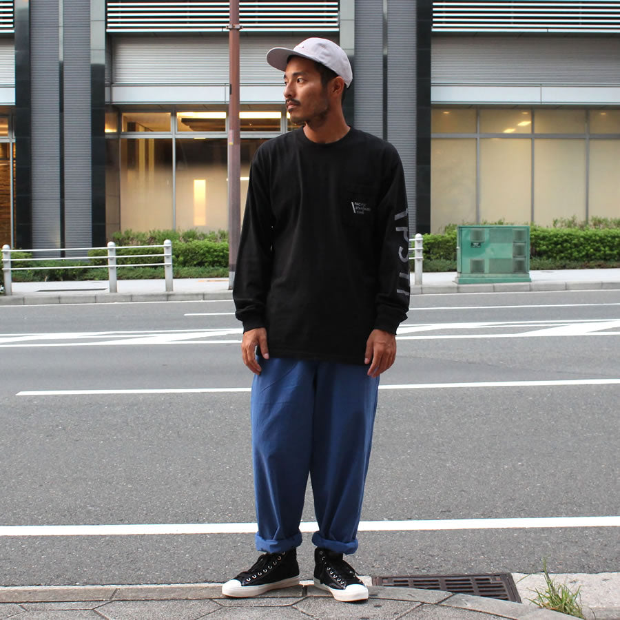 PACIFIC STANDARD TIME  /LOGO LS 2PACK TEE - 2枚組 / PST / ロンT 長袖Tシャツ / WHITE BLACK カラー組み換え可