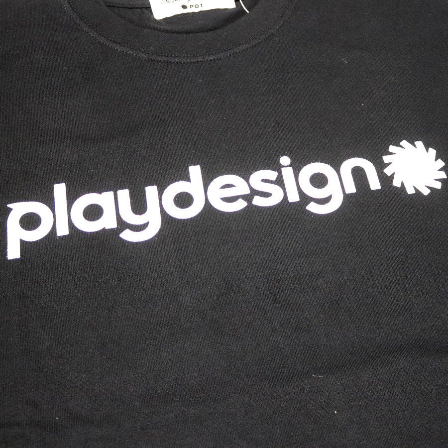 PLAY DESIGN  プレイデザイン / P01 プレイ / 半袖Tシャツ / PD TEE - BLACK / 20SS0PDTEBLK / メンズ