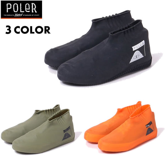 Poler Camping Stuff(ポーラー キャンピング スタッフ) / レインカバー シューズカバー 防水 / SILICON RAIN SHOES COVER / 20SS