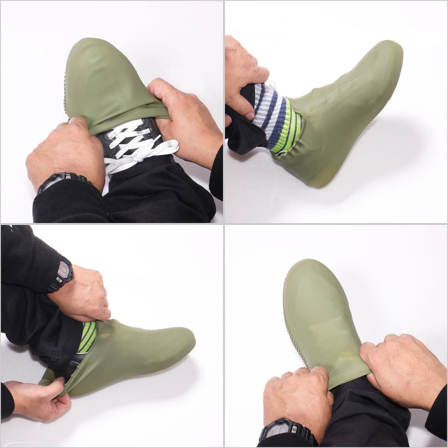Poler Camping Stuff(ポーラー キャンピング スタッフ) / レインカバー シューズカバー 防水 / SILICON RAIN SHOES COVER / 20SS