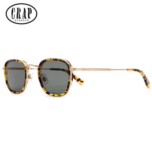 CRAP(クラップ) / サングラス EYEWEAR / THE GROOVE PILOT / Brushed Gold & Tokyo Tortoise x Vintage Green/ GR00V761VG