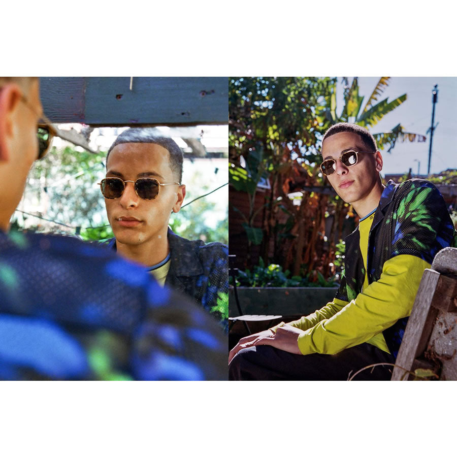 CRAP(クラップ) / サングラス EYEWEAR / THE GROOVE PILOT / Brushed Gold & Tokyo Tortoise x Vintage Green/ GR00V761VG