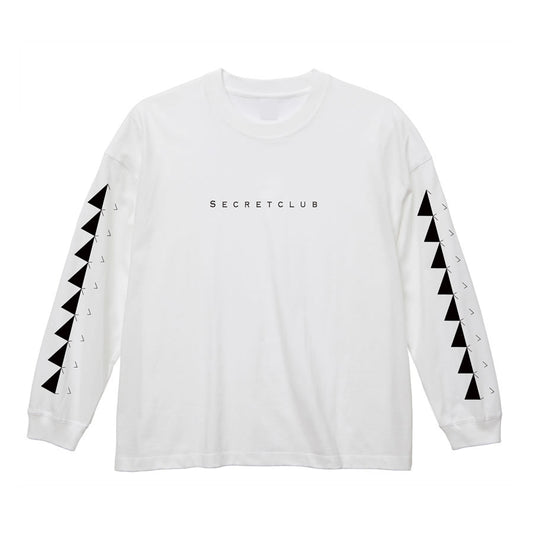 SECRET CLUB シークレットクラブ / ロンT 長袖Tシャツ  / LOGO LS TEE - WHITE / SC20SS06