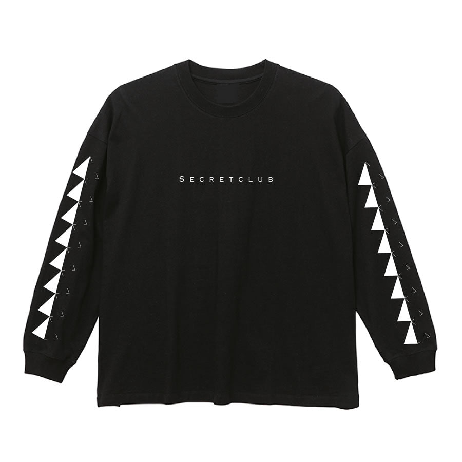 SECRET CLUB シークレットクラブ / ロンT 長袖Tシャツ  / LOGO LS TEE - BLACK / SC20SS06