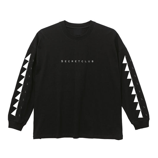 SECRET CLUB シークレットクラブ / ロンT 長袖Tシャツ  / LOGO LS TEE - BLACK / SC20SS06