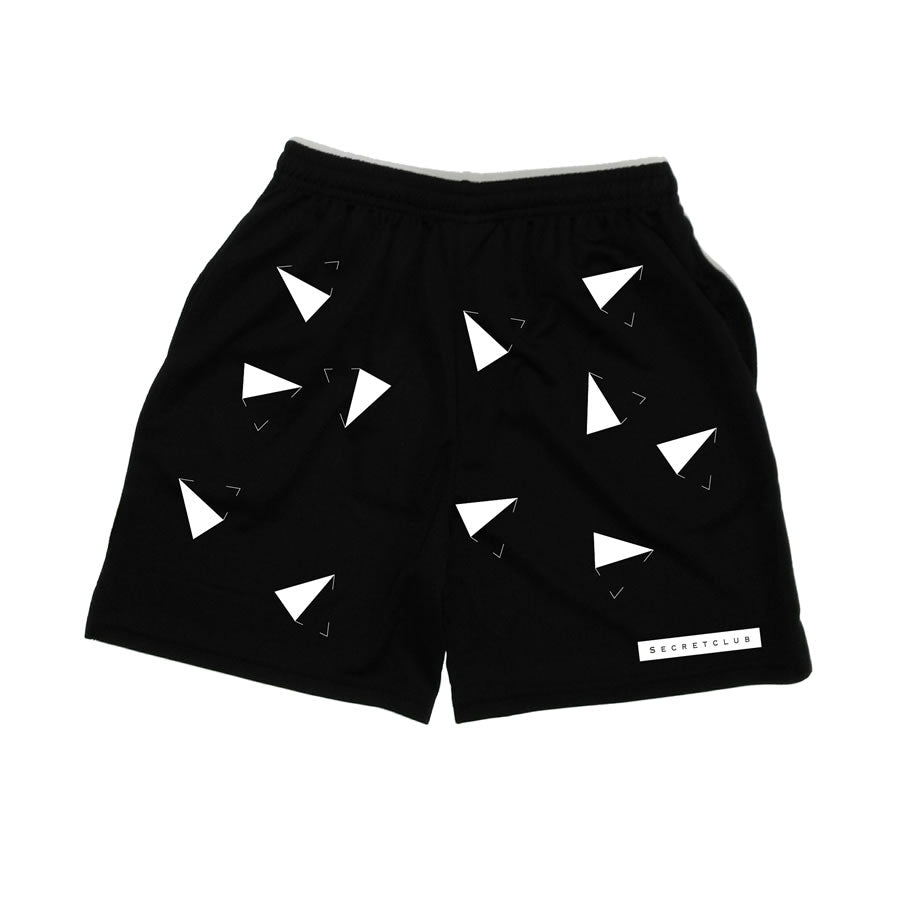 SECRET CLUB シークレットクラブ / 水陸両用ボードショーツ スイムショーツ / TRIANGLE SWIM SHORTS - BLK / SC20SS07