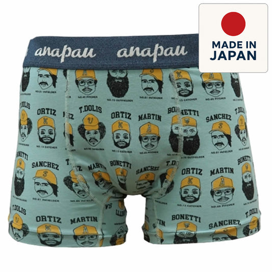 anapau  アナパウ / ボクサーパンツ 下着 アンダーウェア / P-2007 / ベースボール / MINT / メンズ