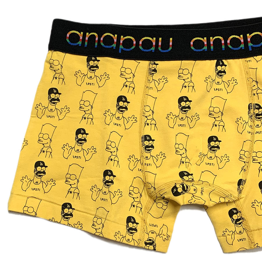 anapau x PST x ROASTERS COFEE / ボクサーパンツ 下着 アンダーウェア / RP-2001 / UNCLE COFFEE /MUSTARD/メンズ レディース