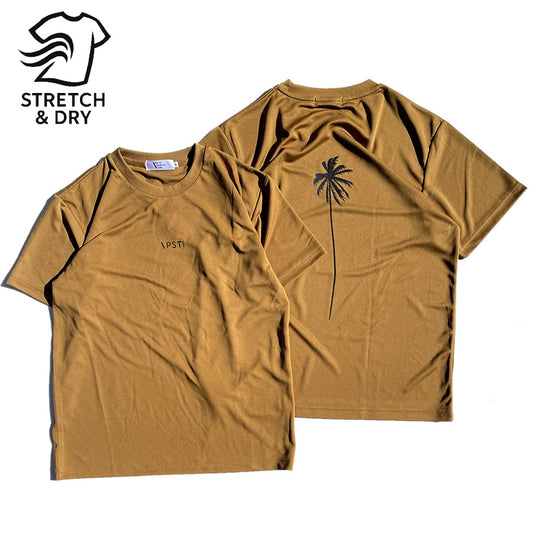 PACIFIC STANDARD TIME  / 半袖ドライTシャツ / ALWAYS DRY PALM TREE TEE - DRAB / メンズ　PST