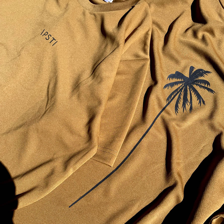 PACIFIC STANDARD TIME  / 半袖ドライTシャツ / ALWAYS DRY PALM TREE TEE - DRAB / メンズ　PST