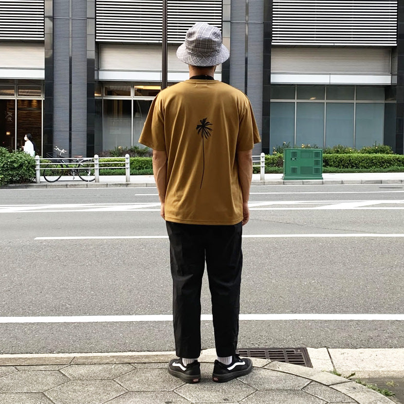 PACIFIC STANDARD TIME  / 半袖ドライTシャツ / ALWAYS DRY PALM TREE TEE - DRAB / メンズ　PST