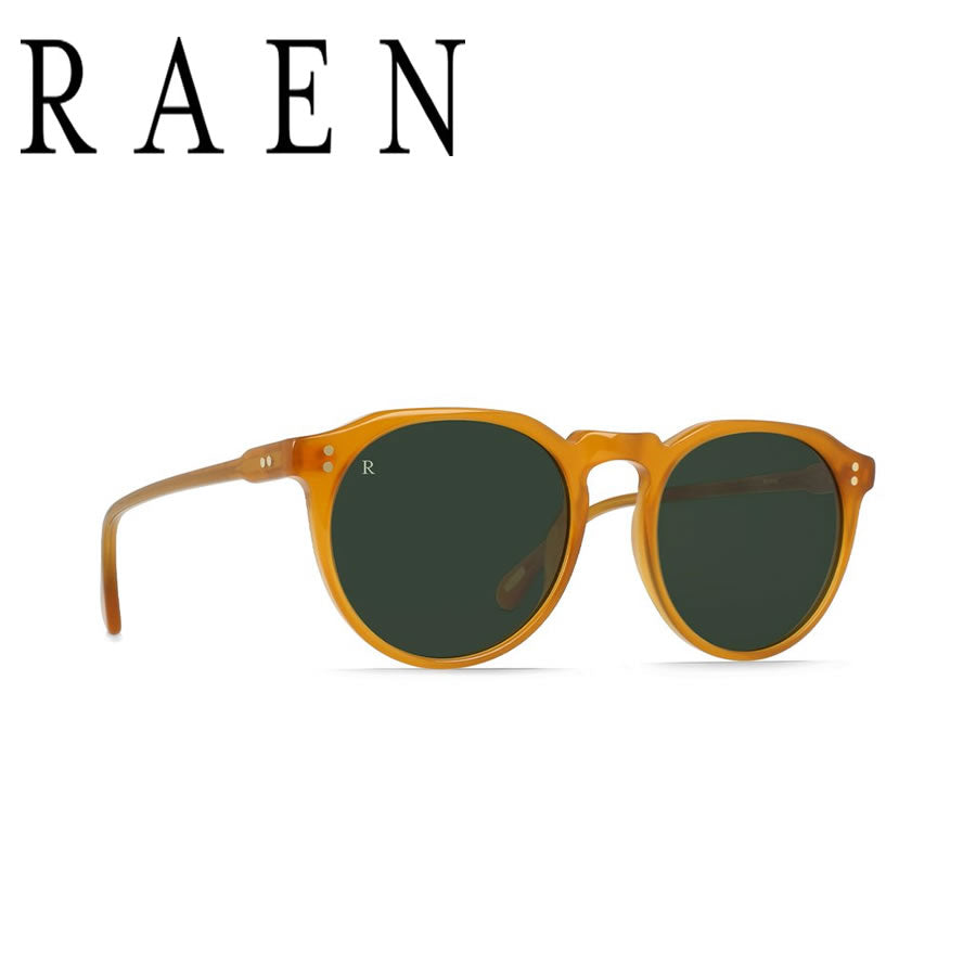 RAEN Optics レーン サングラス / REMMY 49 - HONEY x BOTTLE BREEN / 正規代理店 / 100U161REM-S094-49