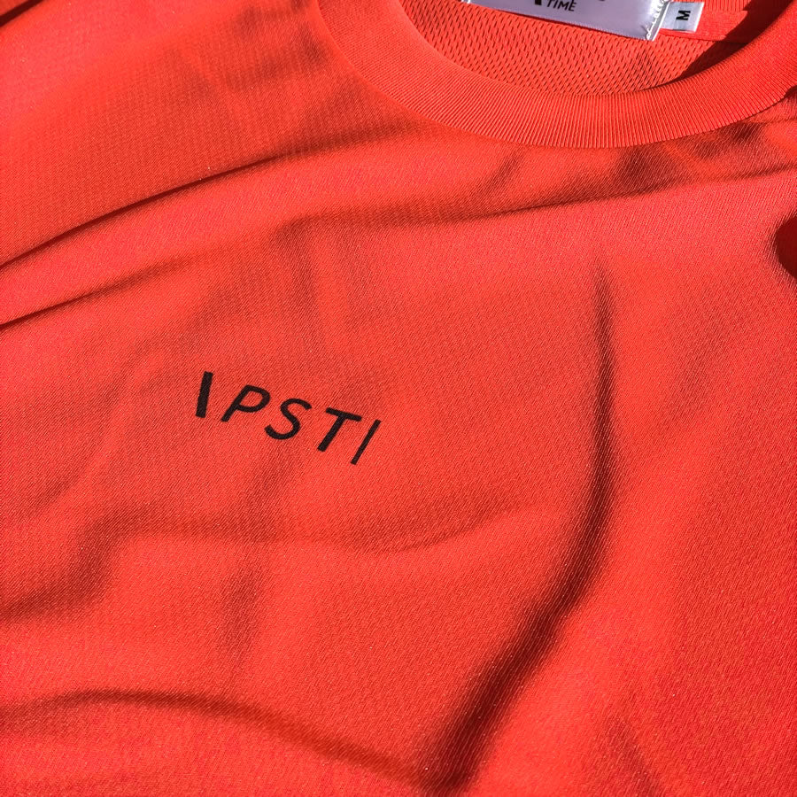PACIFIC STANDARD TIME  / 半袖ドライTシャツ / ALWAYS DRY PALM TREE TEE - NEON ORANGE  / メンズ　PST