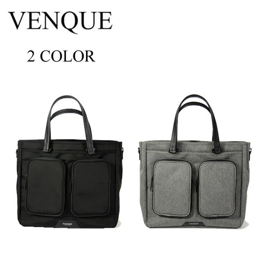 VENQUE (ヴェンク) / 2WAY トートバッグ ショルダーバッグ / TOTE - 2カラー展開 / 国内正規取扱店 / 1年間製品保証付き