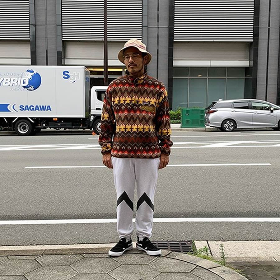 WAX(ワックス) / THE HARD MAN(ザハードマン) / スウェットパンツ / REFLECTOR TRACK PANTS - ASH / WX-0124 / メンズ