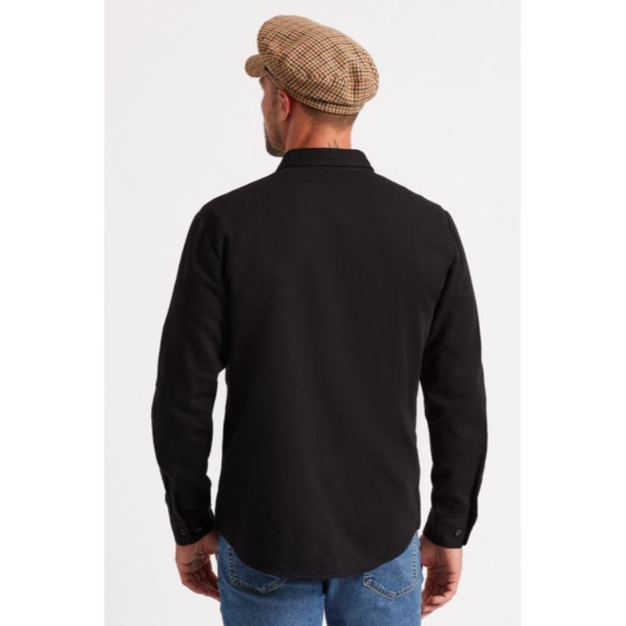 BRIXTON ( ブリクストン ) / 長袖シャツ / DAVIS LS RESERVE WOVEN - BLACK / 01196-BLACK / メンズ