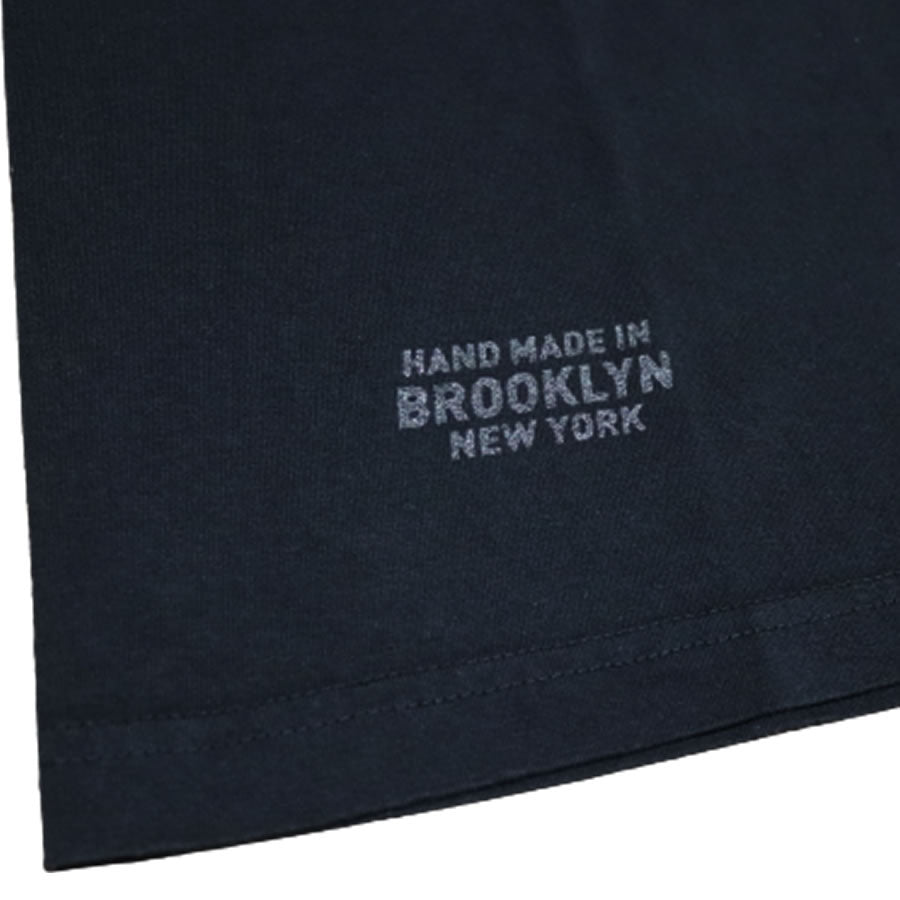 BROOKLYN MACHINE WORKS (ブルックリンマシンワークス) /  ポケット 半袖 Tシャツ  / BROOKLYN POCKET TEE - BLACK / メンズ