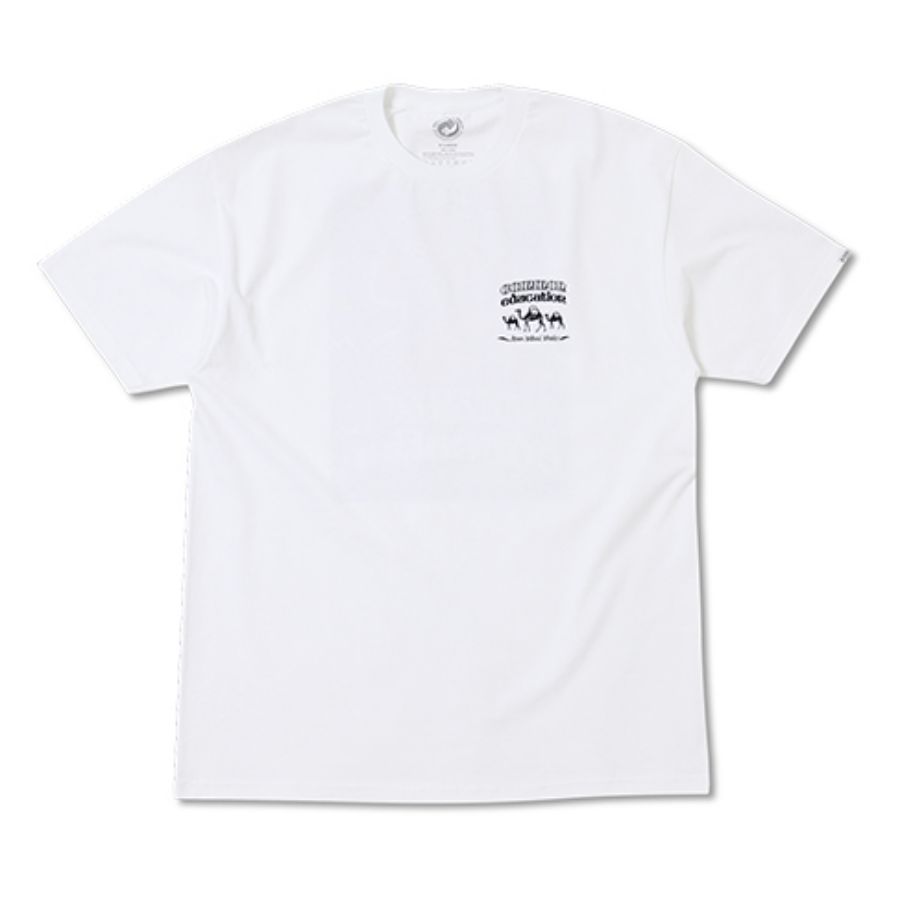 COMMON EDUCATION (コモンエデュケーション) / 半袖 Tシャツ  / S/S TEE "SPHINX" - WHITE / メンズ