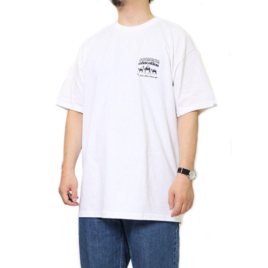 COMMON EDUCATION (コモンエデュケーション) / 半袖 Tシャツ  / S/S TEE "SPHINX" - BLACK / メンズ