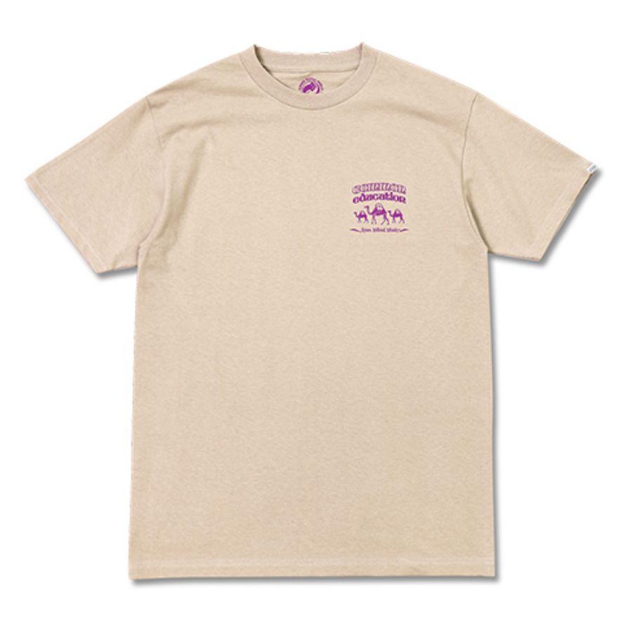 COMMON EDUCATION (コモンエデュケーション) / 半袖 Tシャツ  / S/S TEE "SPHINX" - SAND / メンズ