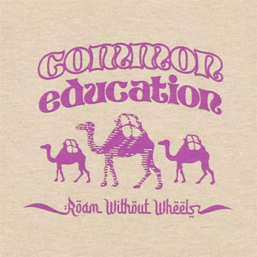 COMMON EDUCATION (コモンエデュケーション) / 半袖 Tシャツ  / S/S TEE "SPHINX" - SAND / メンズ