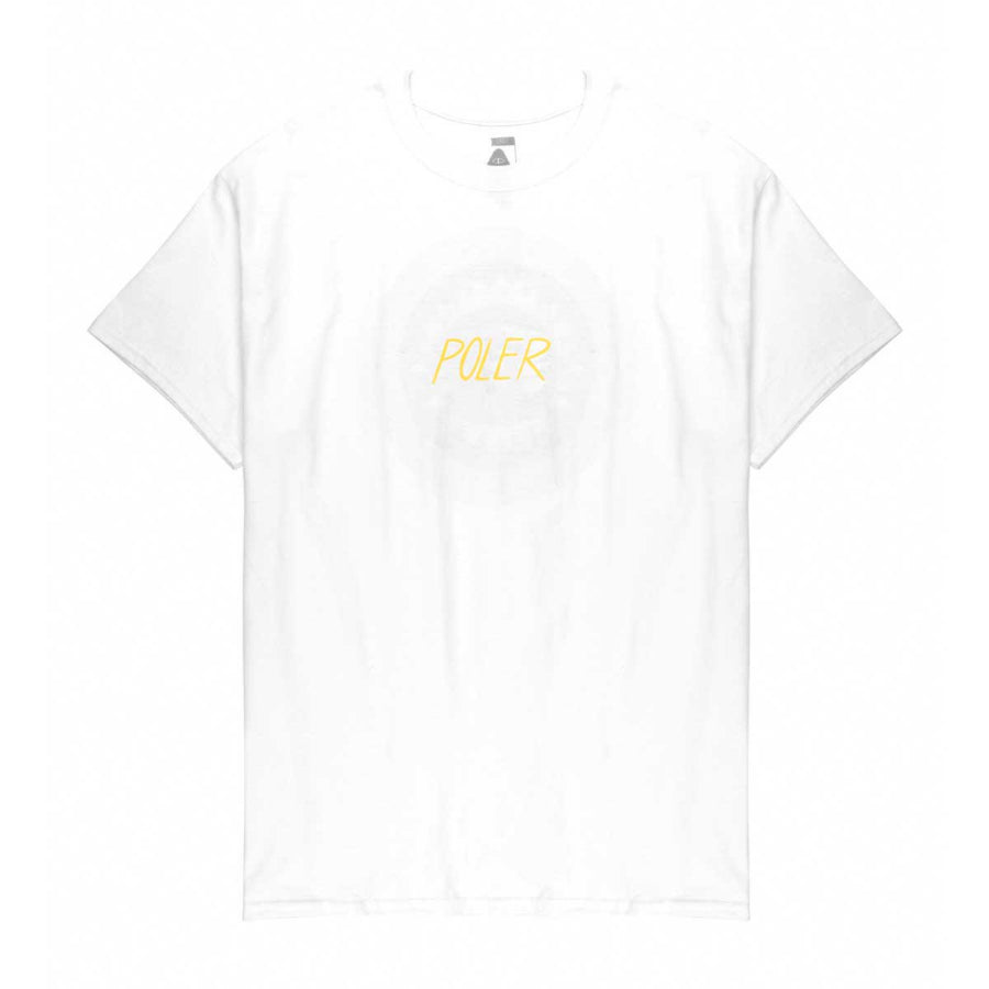POLeR OUTDOOR STUFF(ポーラーアウトドアスタッフ) / 半袖 Tシャツ / SUNSHINE TEE - WHITE / 221SS0060 / メンズ / 21SS