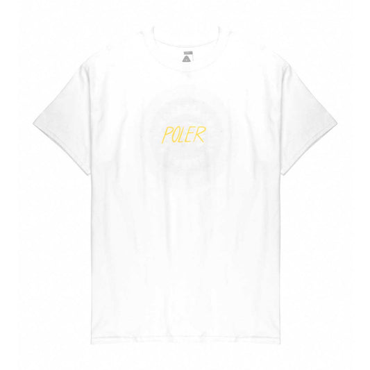 POLeR OUTDOOR STUFF(ポーラーアウトドアスタッフ) / 半袖 Tシャツ / SUNSHINE TEE - WHITE / 221SS0060 / メンズ / 21SS