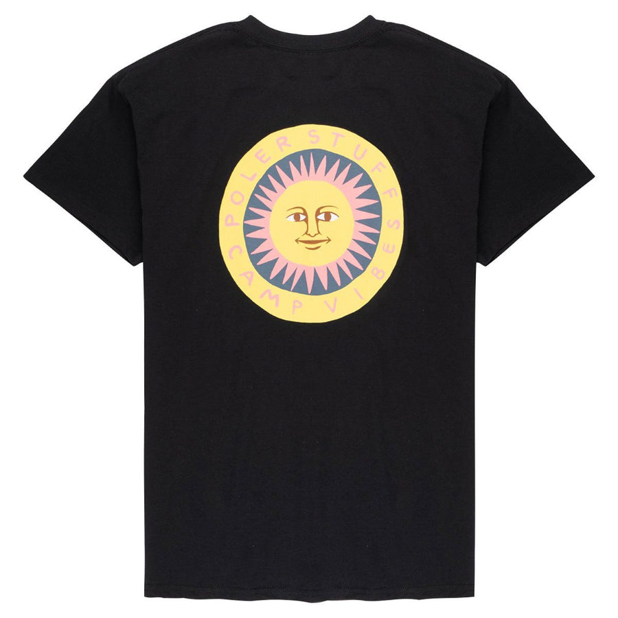 POLeR OUTDOOR STUFF(ポーラーアウトドアスタッフ) / 半袖 Tシャツ / SUNSHINE TEE - BLACK / 221SS0061 / メンズ / 21SS