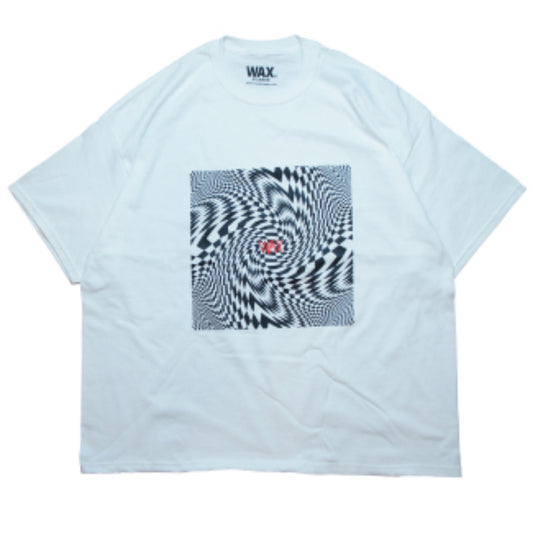 WAX(ワックス) / THE HARD MAN(ザハードマン) / Tシャツ 半袖 / CHECKER TEE - WHITE / WX-0155 / メンズ
