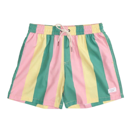 DUVIN(ドゥービン) / 水陸両用 街履きボードショーツ 短パン / PASTEL STRIPE SWIM SHORT - PINK / メンズ