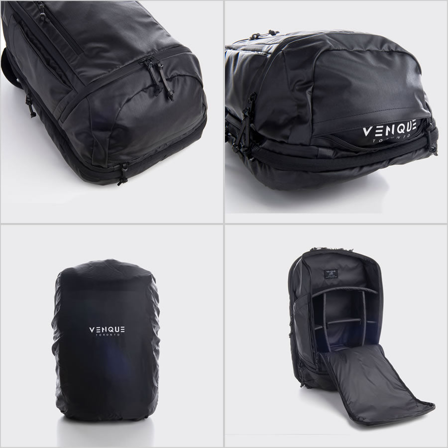 VENQUE (ヴェンク) / バックパック リュックサック / TRANSIT PRO - BLACK / 国内正規取扱店 / 1年間製品保証付き