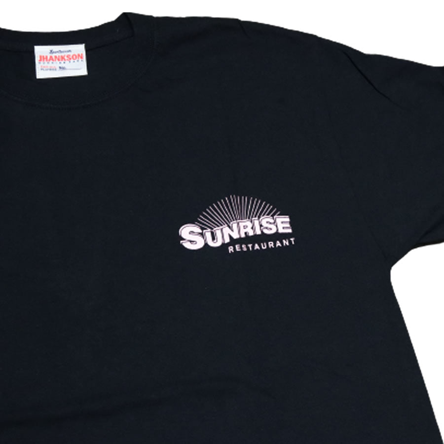 JHANKSON(ジャンクソン) / 半袖 Tシャツ / SUNRISE RESTRAUNT TEE - BLACK / メンズ