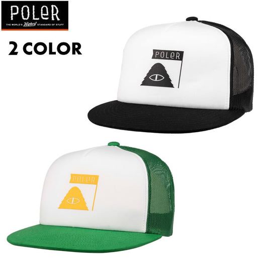 Poler Camping Stuff(ポーラー キャンピング スタッフ) / キャップ 帽子 / SUMMIT TRUCKER HAT - 2カラー / 21SS