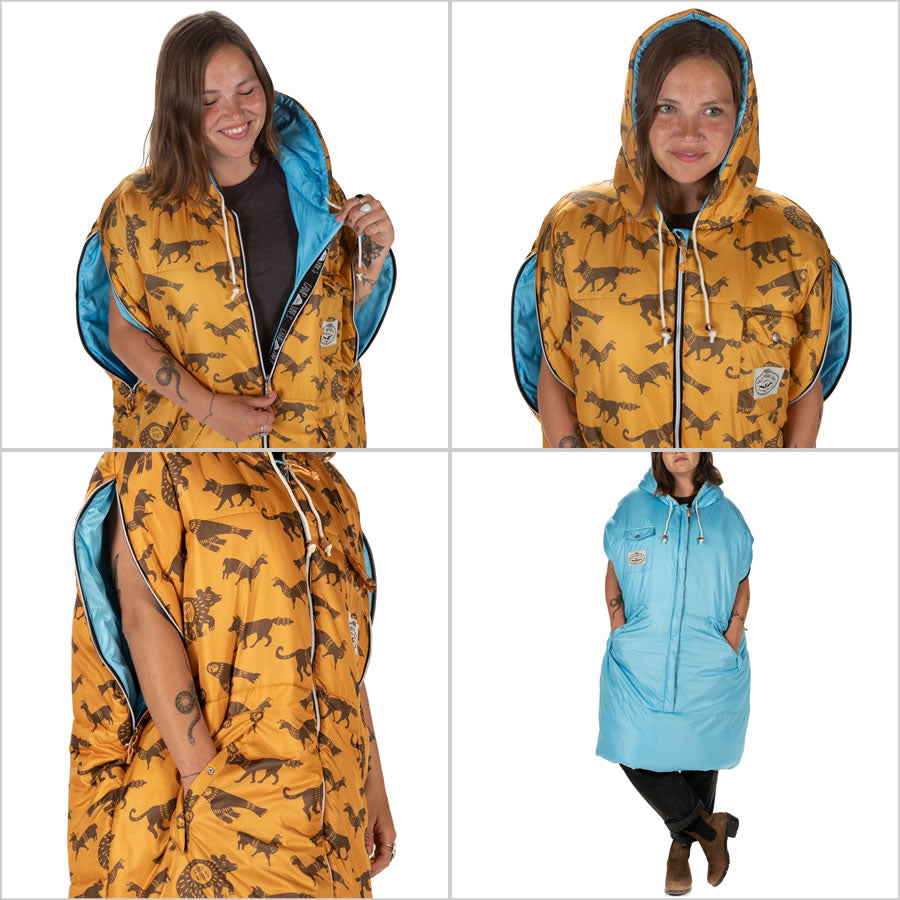 Poler Camping Stuff(ポーラー) 歩ける！手が出る！寝袋 シュラフ リバーシブル / REVERSIBLE NAP SACK - 2カラー展開 / 21SS