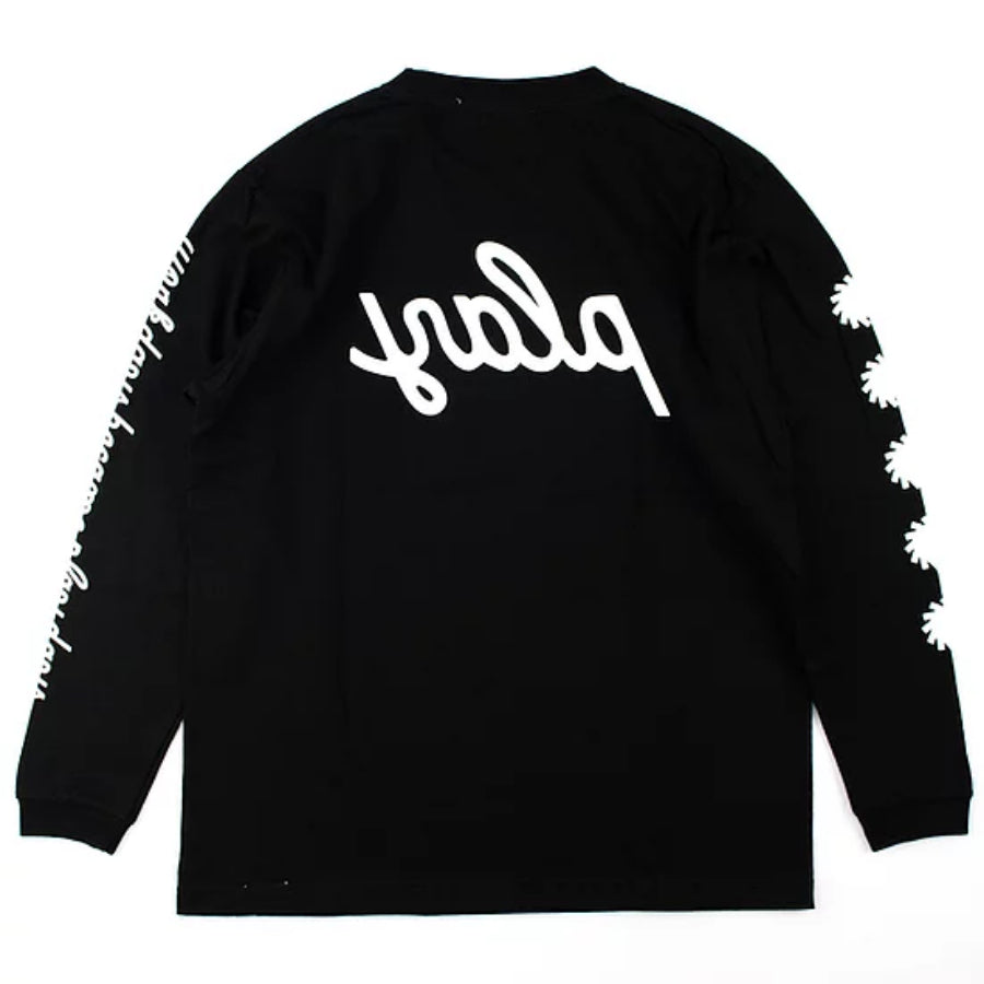 PLAY DESIGN  プレイデザイン / P01 プレイ / 長袖Tシャツ ロンTEE / PLAYER L/S TEE 2021 - BLACK / メンズ
