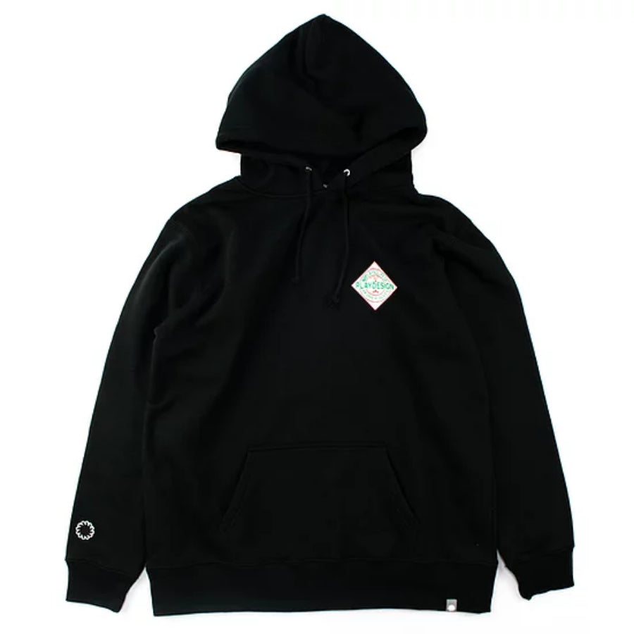 PLAY DESIGN  プレイデザイン / P01 プレイ / スウェット プルオーバー パーカー / PEPPER HOODED SW - BLACK / メンズ