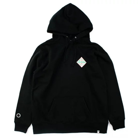 PLAY DESIGN  プレイデザイン / P01 プレイ / スウェット プルオーバー パーカー / PEPPER HOODED SW - BLACK / メンズ