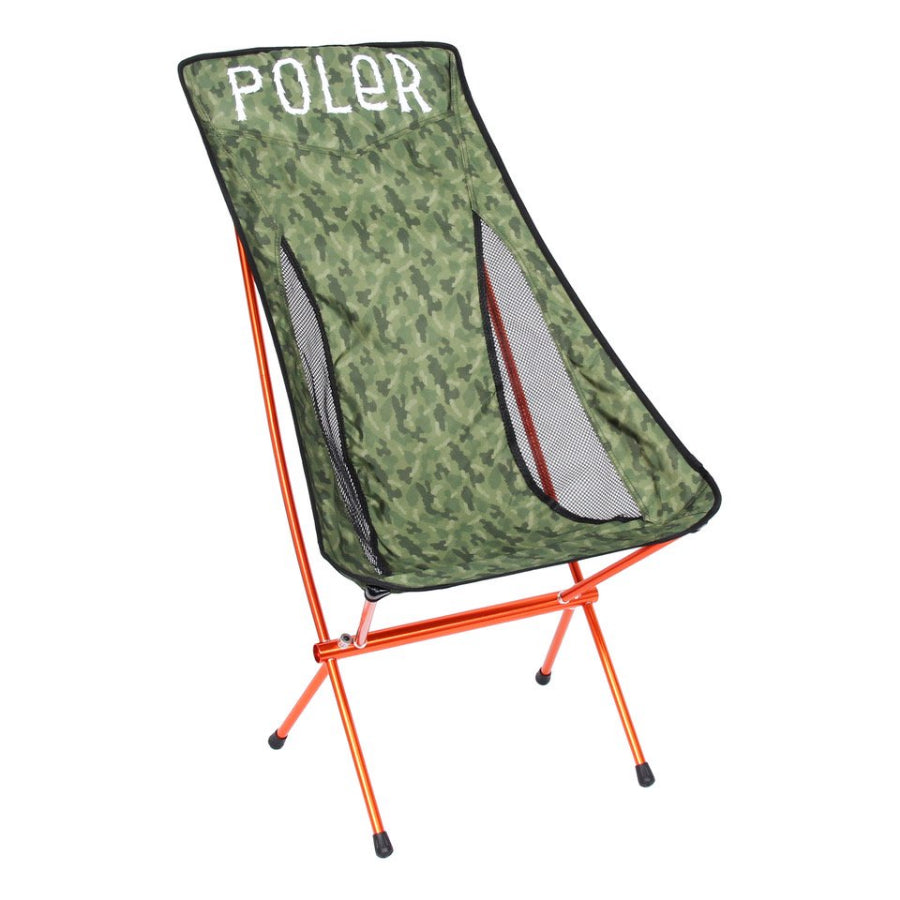 Poler Camping Stuff(ポーラー キャンピング スタッフ) / 折り畳み アウトドアチェアー / STOWAWAY CHAIR - FURRY CAMO