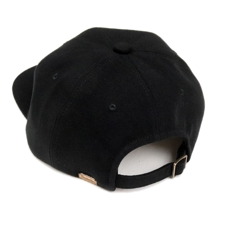 PUNCTUATION  x PST / ベースボールキャップ 帽子 / PLAIN 6PANEL BASEBALL CAP - BLACK パンクチュエーション