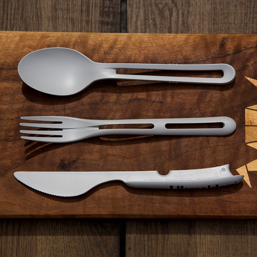 LIBERAIDERS(リベレイダース) / ナイフ フォーク スプーン アウトドアカトラリーセット / Liberaiders PX CUTLERY SET - GRAY / 889112103 / メンズ