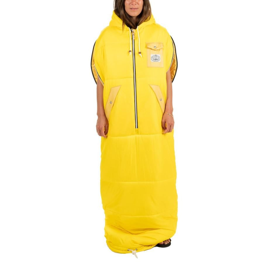 Poler Camping Stuff(ポーラー キャンピング スタッフ) 歩ける！手が出る！寝袋 シュラフ リバーシブル / NAPSACKS - YELLOW/TROPICANA
