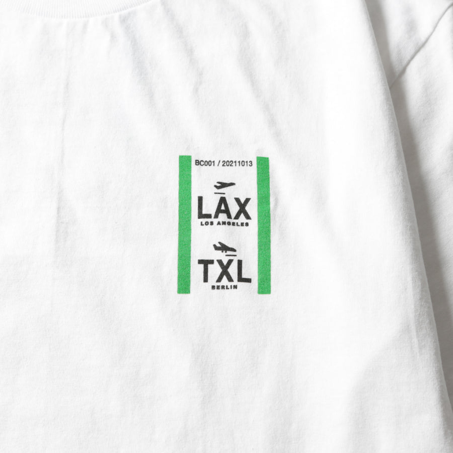 BRAVO ブラボー / Tシャツ 半袖 / CIVILIST コラボ / bravo x Civilist T-shirt  - WHITE
