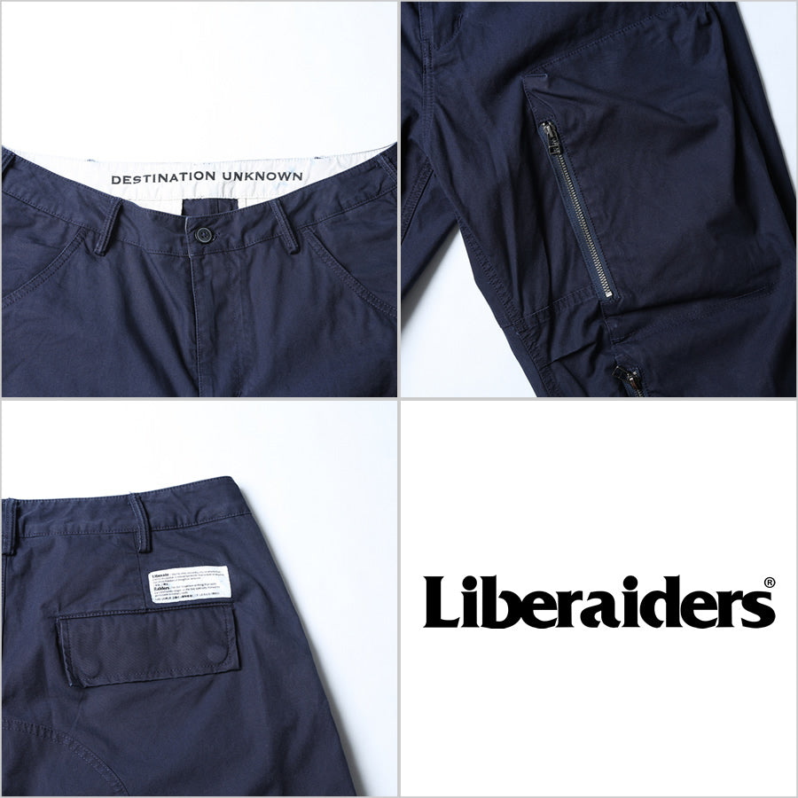 LIBERAIDERS(リベレイダース) / カーゴパンツ  / LR PARACHUTE PANTS - NAVY / 727012103 / メンズ