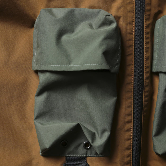 LIBERAIDERS(リベレイダース) / マウンテンパーカー 防水シェルジャケット / TRANSPORT 3LAYER JACKET - COYOTE / 720082103 / メンズ