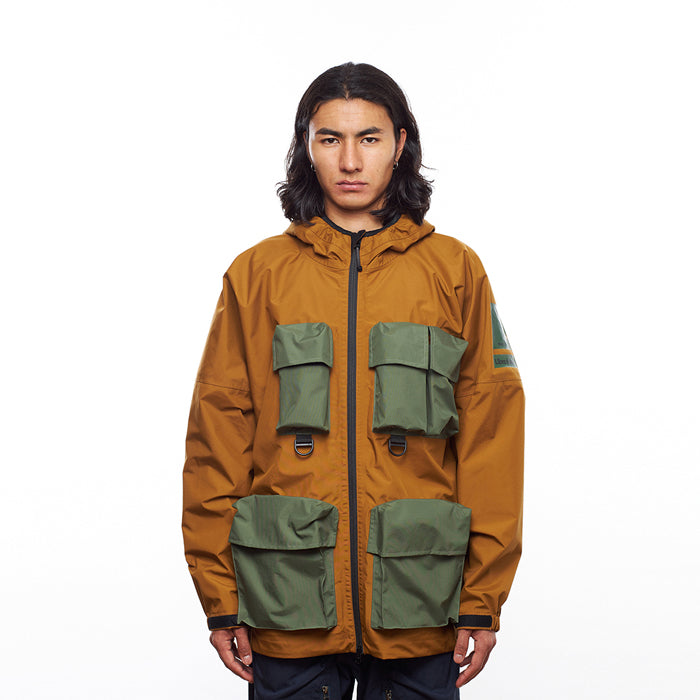 LIBERAIDERS(リベレイダース) / マウンテンパーカー 防水シェルジャケット / TRANSPORT 3LAYER JACKET - COYOTE / 720082103 / メンズ
