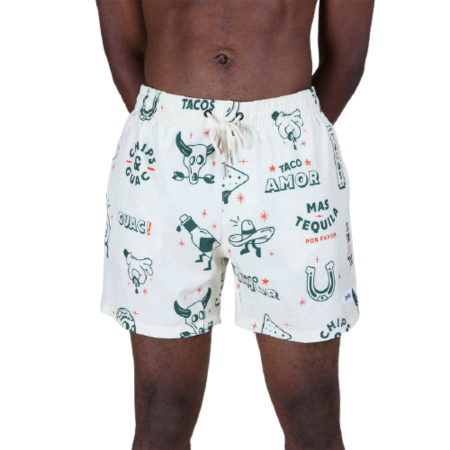 DUVIN(ドゥービン) / 水陸両用 街履きボードショーツ 短パン / CHIPS N DIP SWIM SHORT / DS15002WHT / メンズ