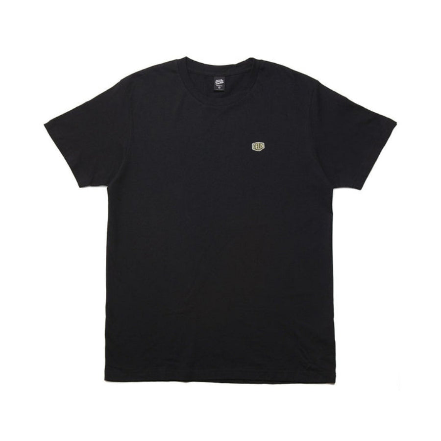 DEUS EX MACHINA ( デウスエクスマキナ ) / 半袖 Tシャツ / SHIELD STANDARD TEE - BLACK / DMF201877 / メンズ